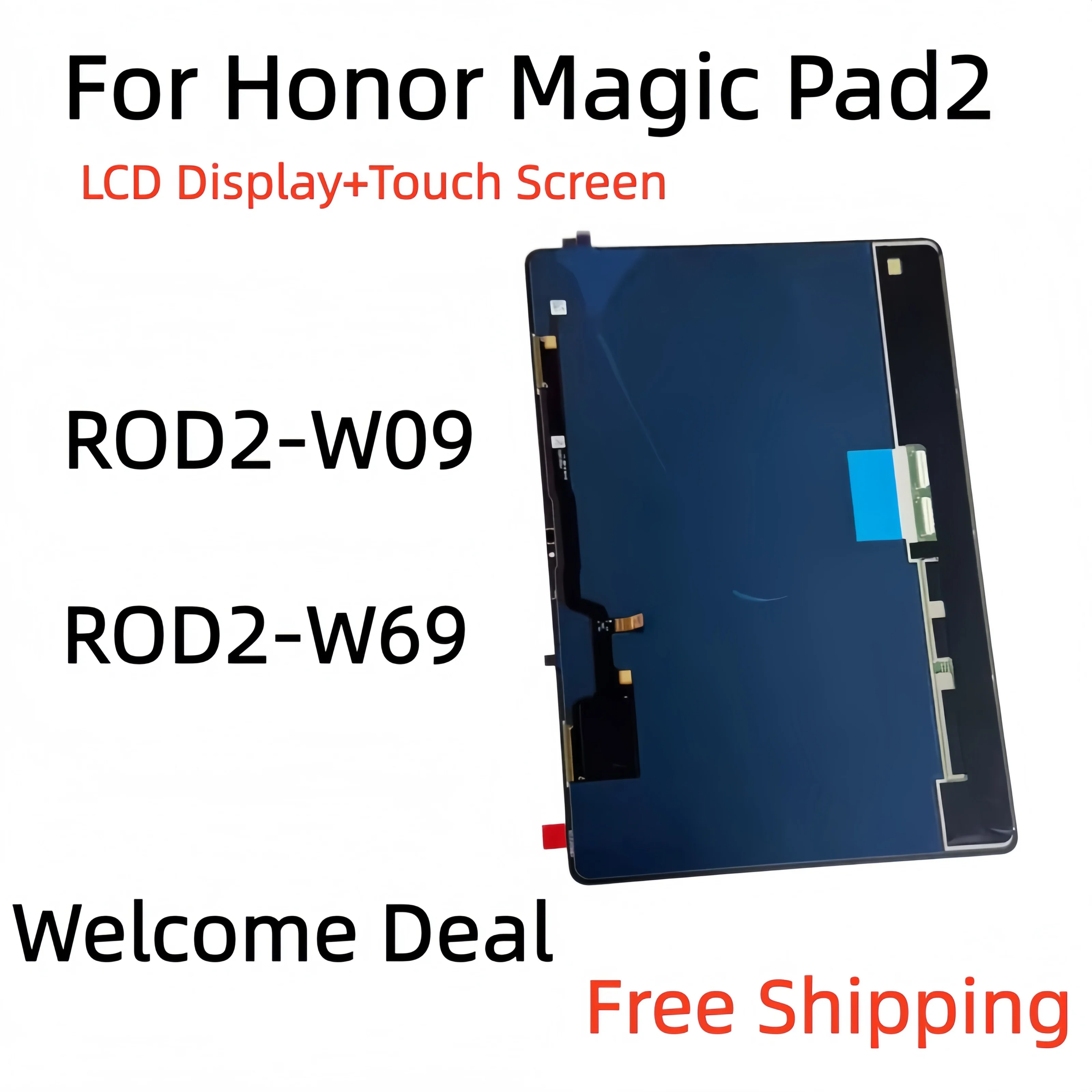 

12.3" AMOLED For Huawei Honor Magic Pad 2 ROD2-W09 ROD2-W69 ROD2 LCD Display Touch Screen Digitizer For Honor Magic Pad 2 lcd