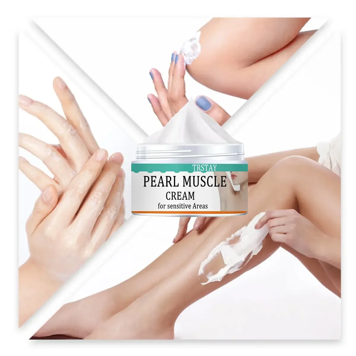 La crema sbiancante TRSTAY per la cura della pelle rimuove la pigmentazione locale migliora la differenza del colore della pelle per aree private e articolazioni