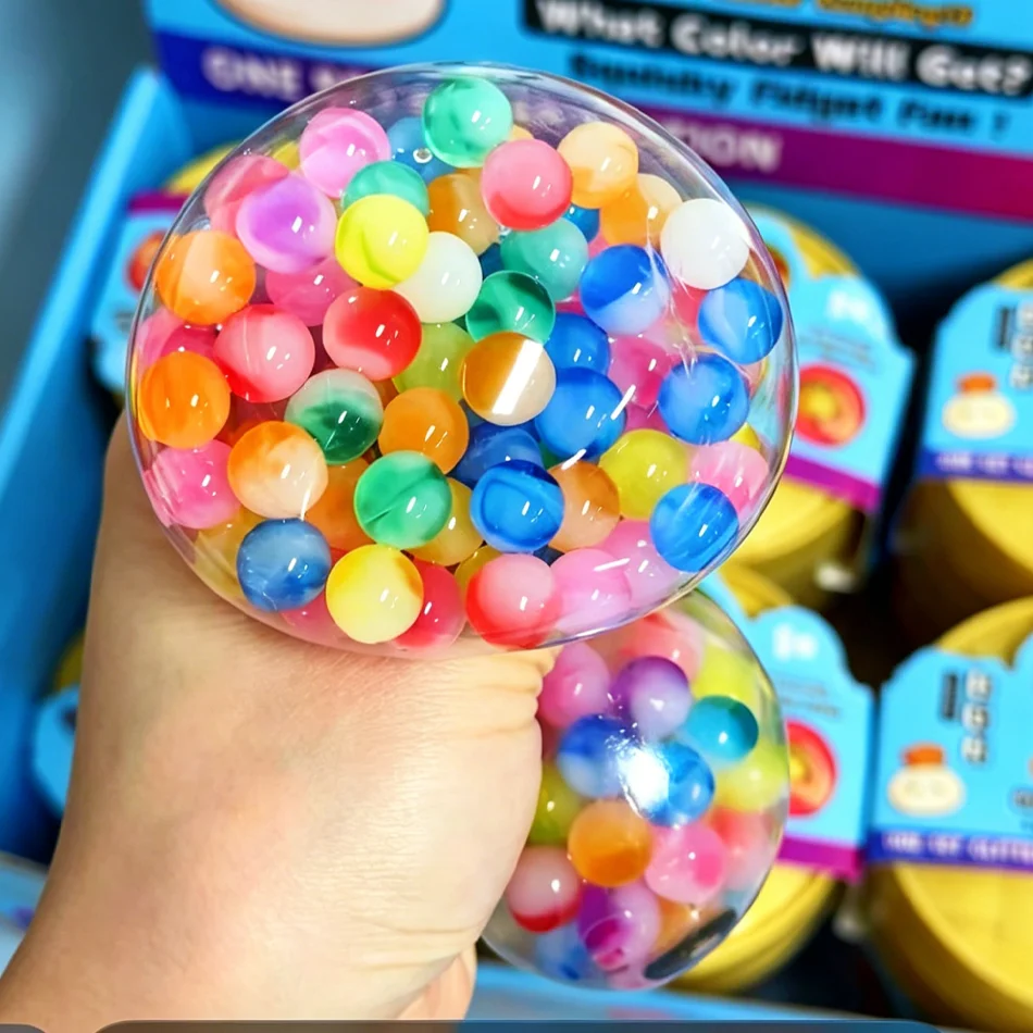 Bunte Glitzer Dumpling Squishies Sensorisches Quetschspielzeug_voghion.com