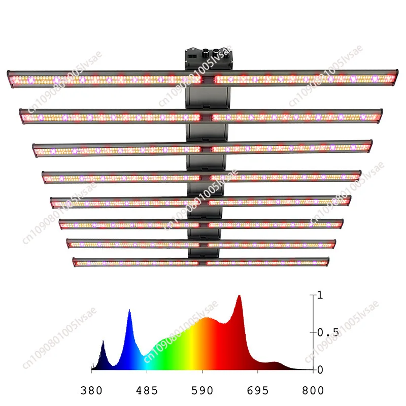 Planting lamp indoor fill light plant growth lamp three-way dimming uv ir full spectrum led