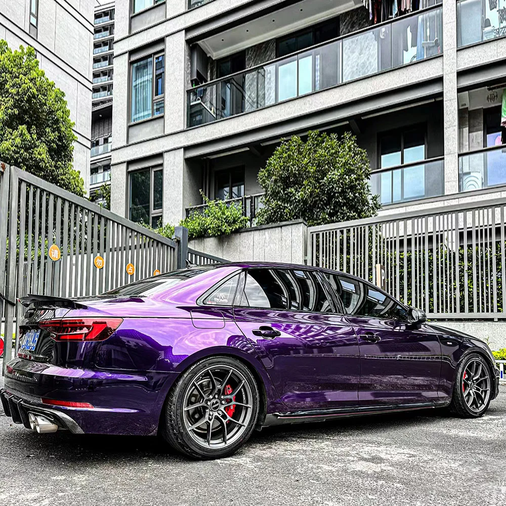 Removable Premium PET Auto Vinyl Easy to Install Stretchable Car Wrap Air Release Paint Protection