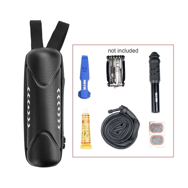 

77UF 1L Scooter Handlebar Bag Front Hanging EVA Bag for Carrying Repair Tools