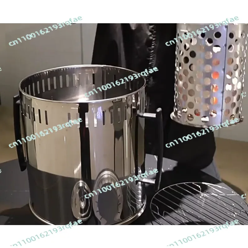 

Household Multi-functional Frying and Roasting Integrated Oil-free Fume Charcoal Oven Barbecue Grill Skewer