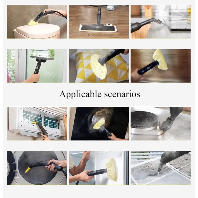 SG2/2 1900W 220-240V High Pressure Steam Cleaner 2.5L Tank for Home/Commercial/Auto/Kitchen Deep Cleaning