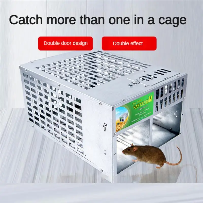 Multi-Catch Rodent Mouse Trap Rat Trap Cage-Pest Control -All Mice And Rat Can Fit In Pest Control Products Traps Garden Supplie