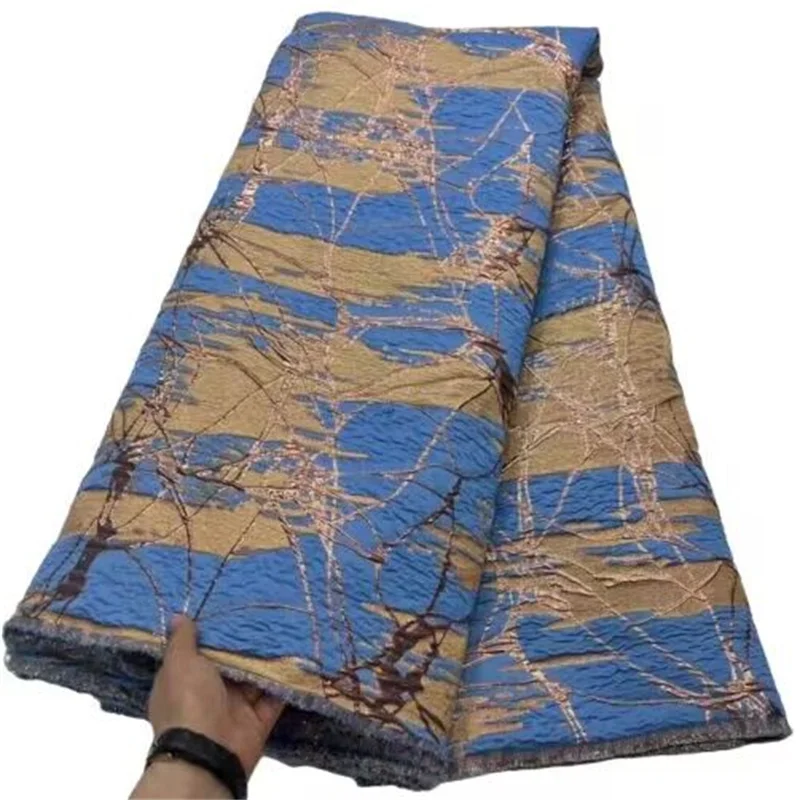 

African Heavy Beaded Wedding Fabric 2023 High Quality Nigerian Sequined Lace French Tulle Fabric For Party Dress Sew FLJ623