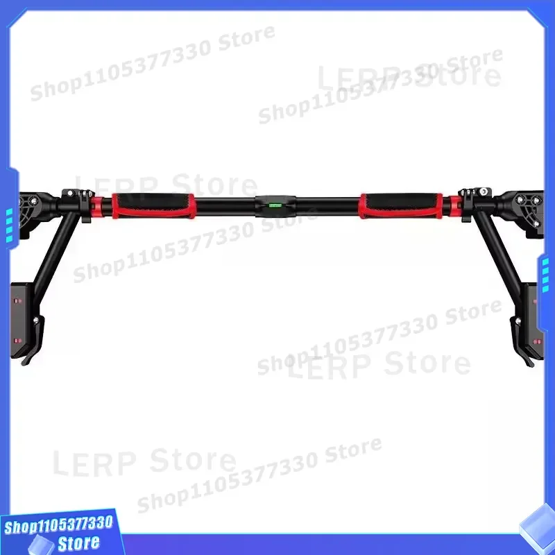 Indoor Fitness Triangular Wall Mount Horizontal Bar No Punching Required Pull Up Rod Home Gym Strength Training Equipment for