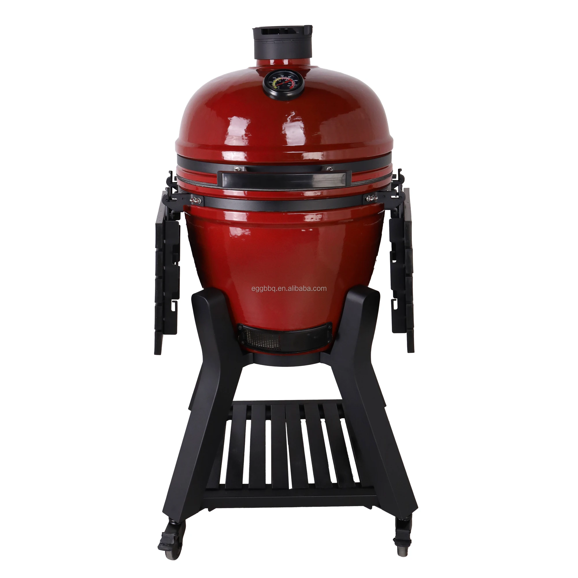 21 Inch Ceramic Barbecue Charcoal Barbecue Grill Indoor and Outdoor for Cooking Grill, Camping Grill