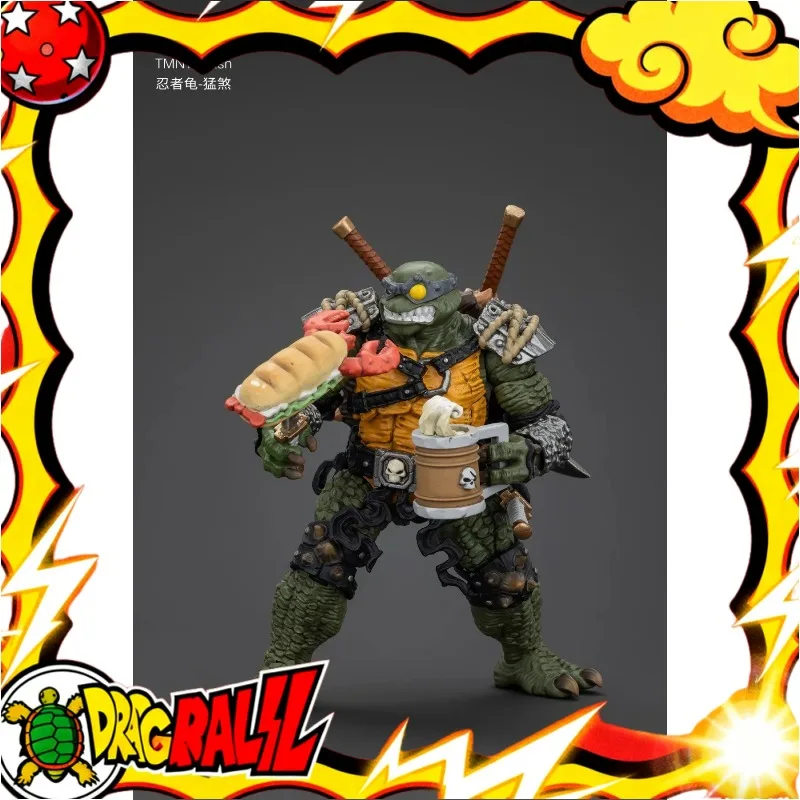 

[24-hour delivery] JOYTOY 1/18 Action Figure TMNT-Krang Slash Tokka Soldier Model Toy