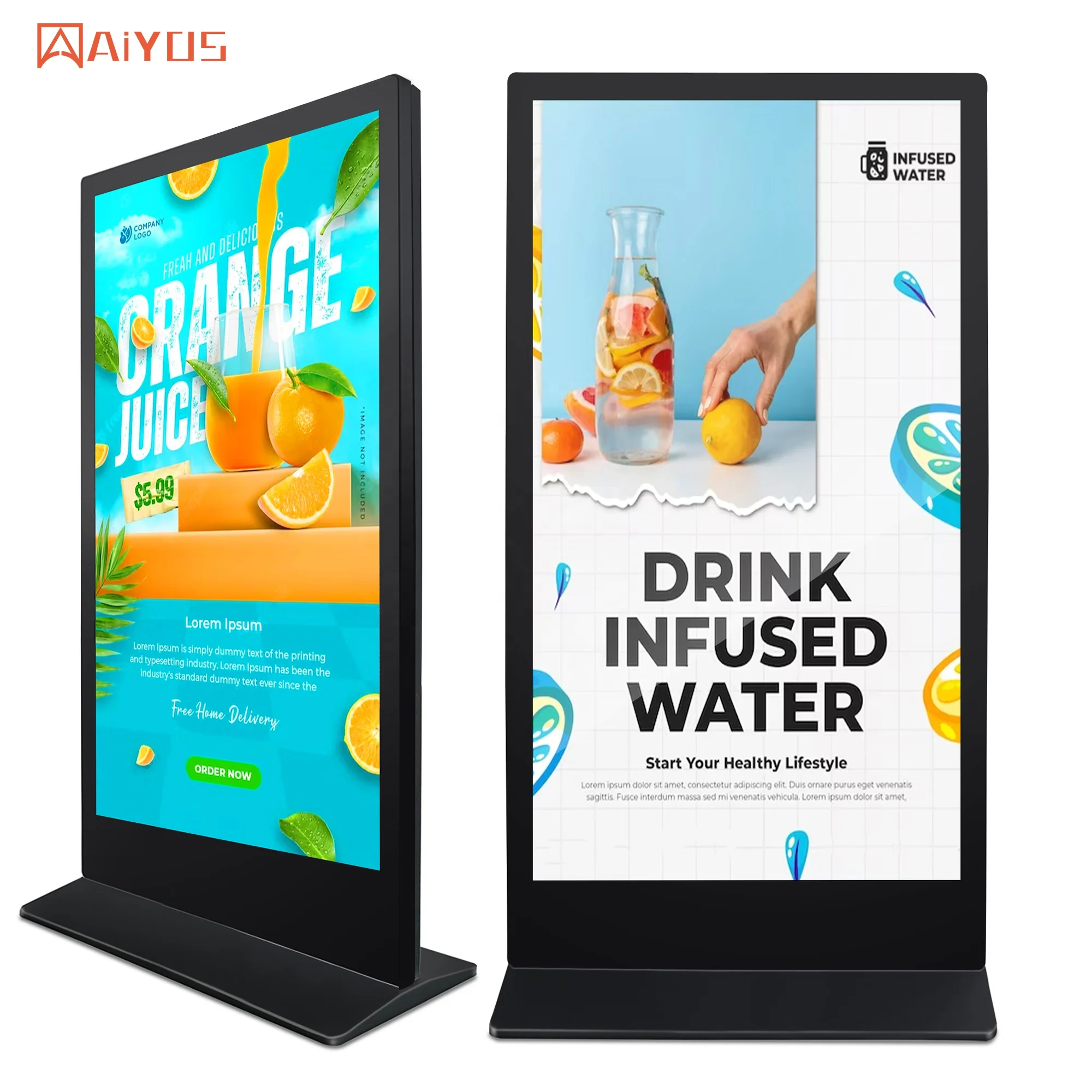 Рисунок 2 - 75 "70 85-дюймовый рекламный