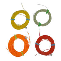 Aventik Running Line Level Line Shooting Line Fly Fishing Line 100ft with Front Loop 15LB/20LB/30LB Floating/Sinking