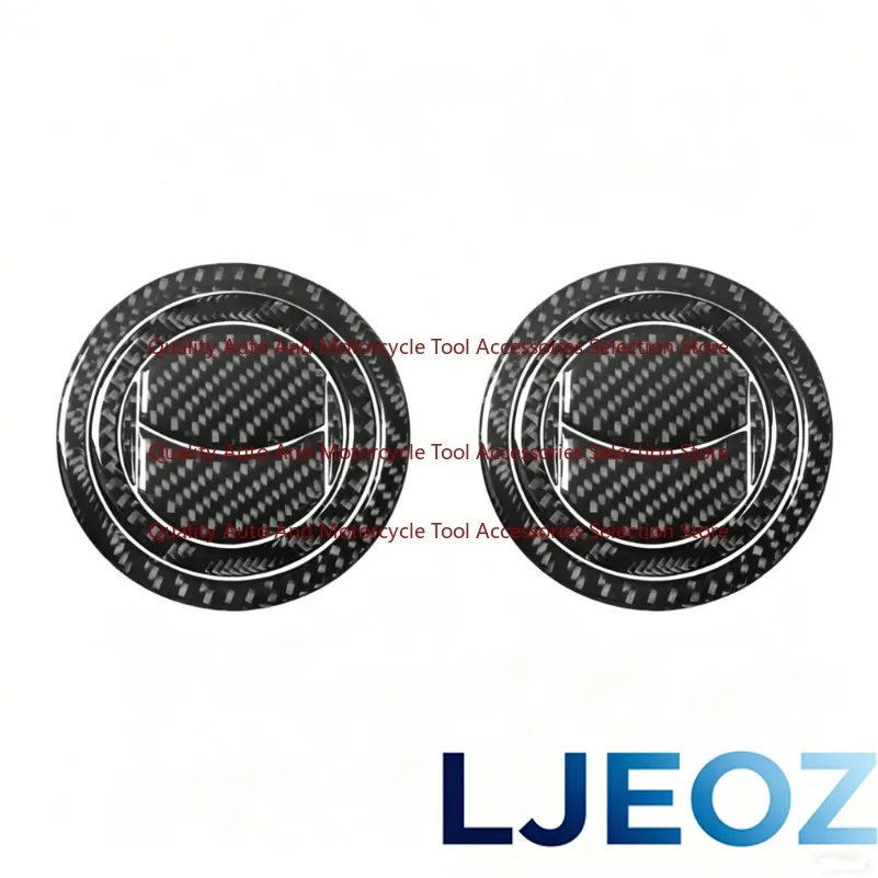 

18) Upgrade Your Car's Interior with Sleek Carbon Fiber Interior Side Air Vent Covers for Ford Fiesta 2011 2015