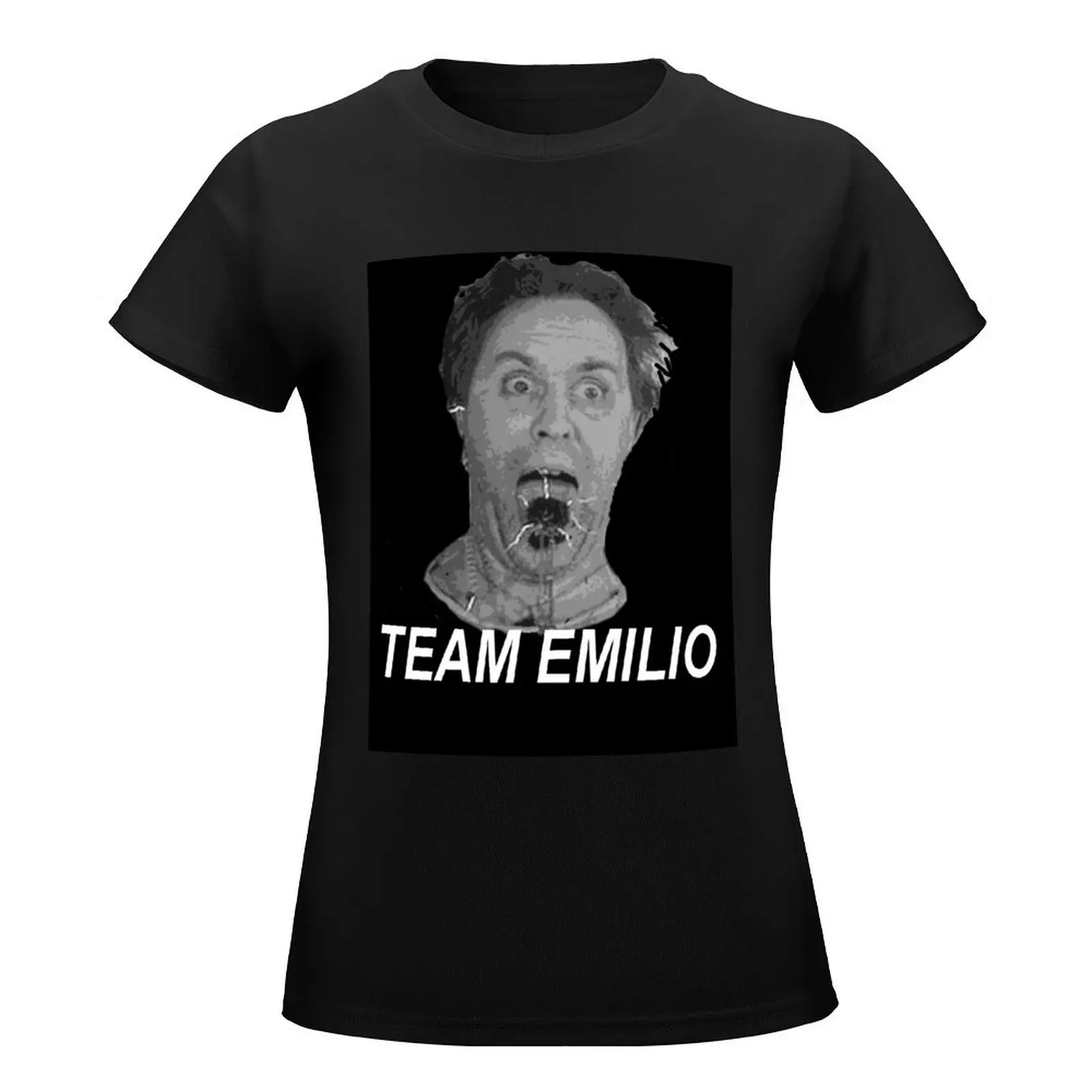 Team Emilio T-Shirt plus size tops Short sleeve tee Female clothing summer clothes t-shirts for Women graphic tees funny