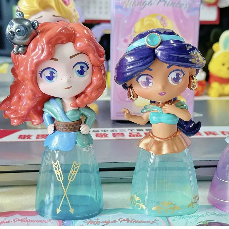 Disney-Boîte ennemi série replPrincess, figurines d'action Snow White Pepper, boîte mystérieuse, décoration de dessin animé, cadeau jouet pour fille