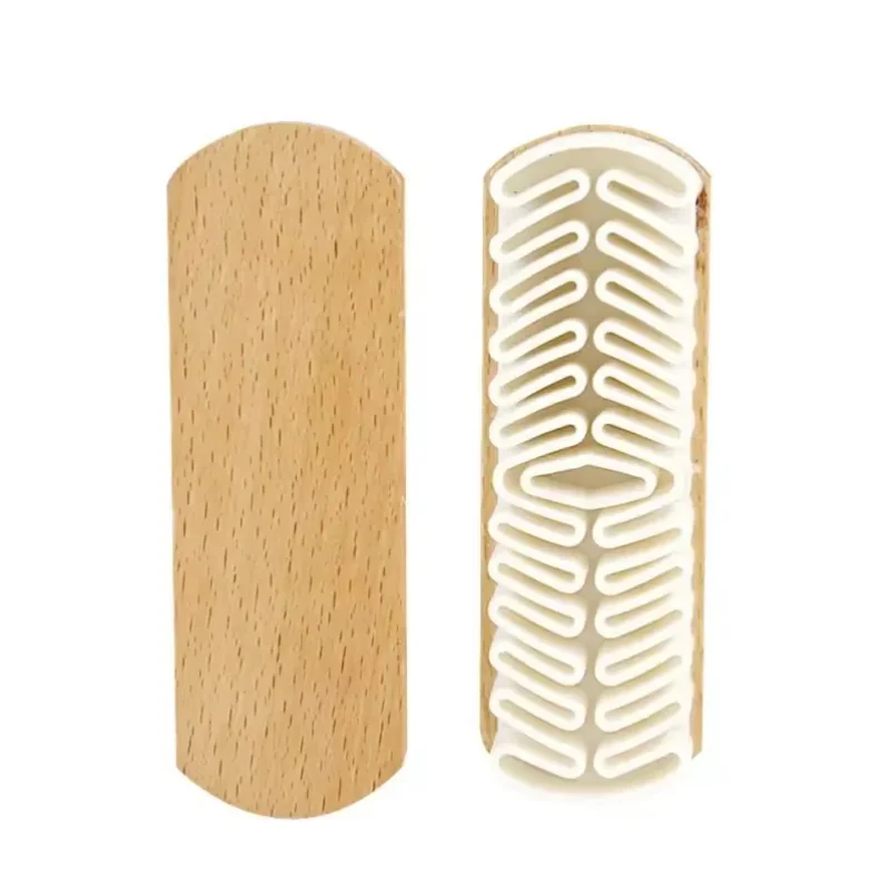 Car Interior Suede Brush, Alcantara Deerskin Plush Fabric Care Brush, Car Upholstery Detailing Cleaning Tool