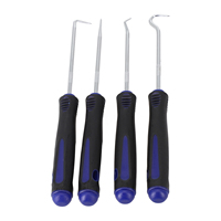 4Pcs Car Oil Seal Screwdrivers- Sets Car- Oil Seal O-Ring Seal Gasket- Pick Puller Remover- Pick Hooks Tools Car Repairing Tools