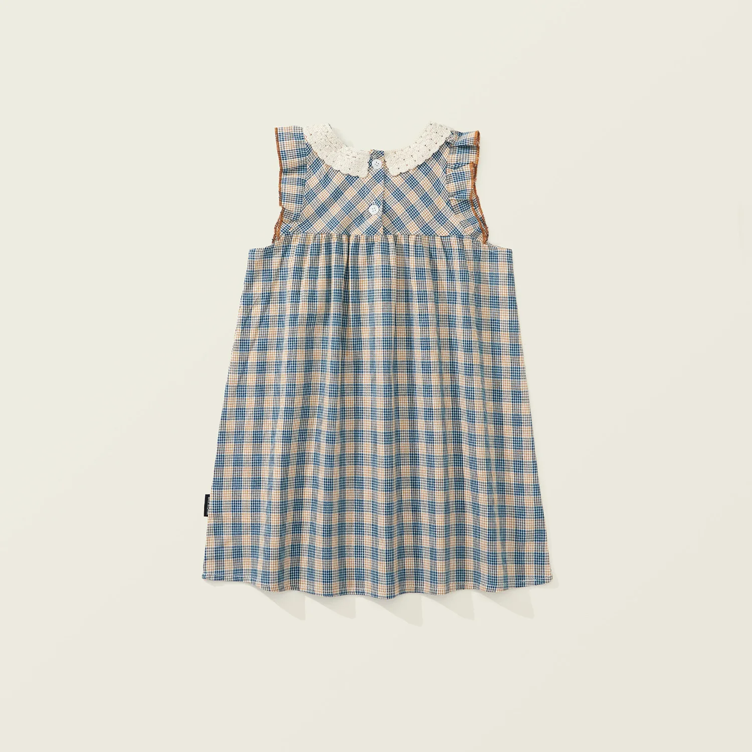 Girl\'s Plaid Dress Summer New Children Baby Kids Infants Sleeveless Sundress