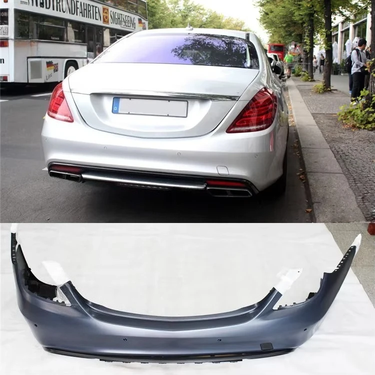 PP Material Car Body Styling for Merc S-Class W222 S63 S65 Body Kit 4
