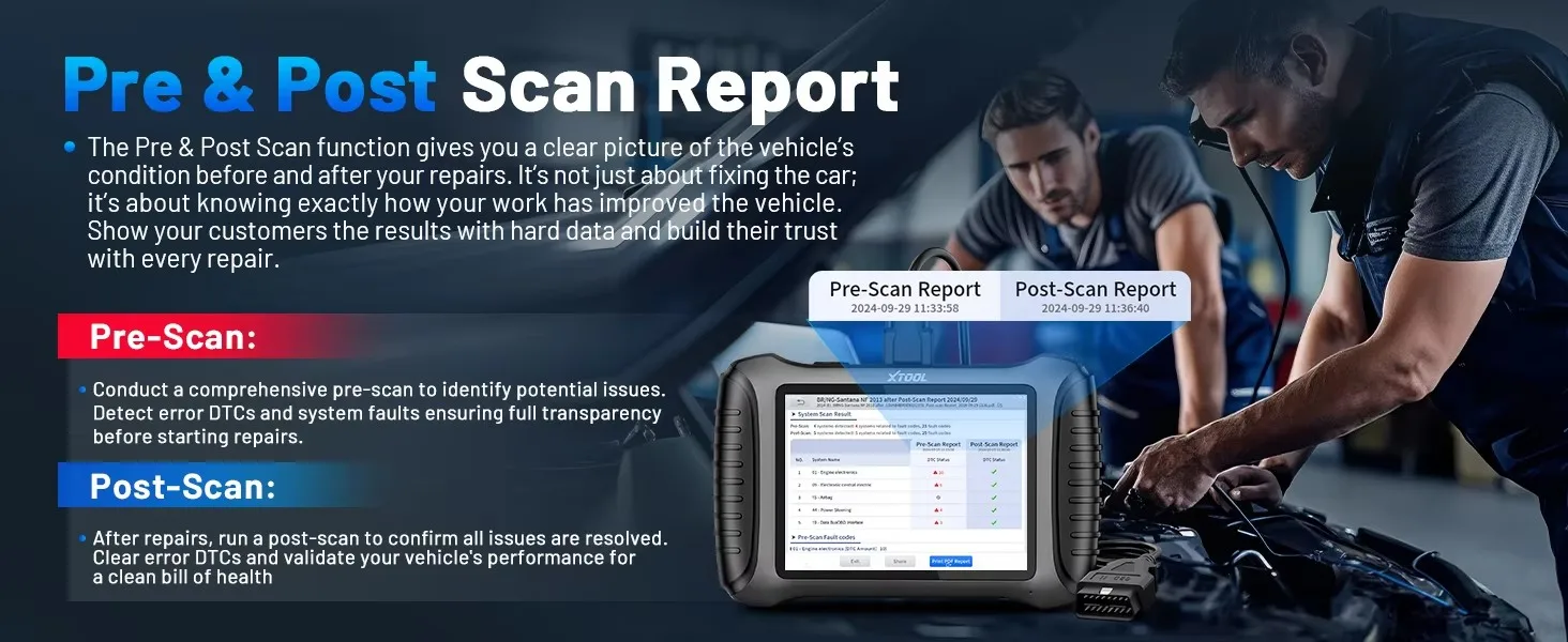 XTOOL IP900 Kfz-Scanner, vollständige Systemdiagnosetools, bidirektionales Scan-Tool, ECU-Codierung, 41 Dienste, CANFD, DOIP, FCA, schnelle Lieferung aus europäischem Lager – Detail 5