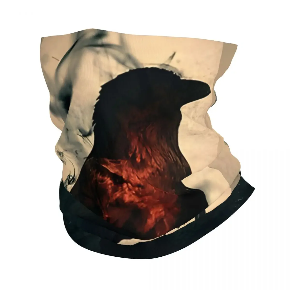 Bird Bandana Neck Cover Motorcycle Club Alan Wake 90S Horror Game Face Scarf Multi-use Balaclava Cycling Unisex Adult Washable