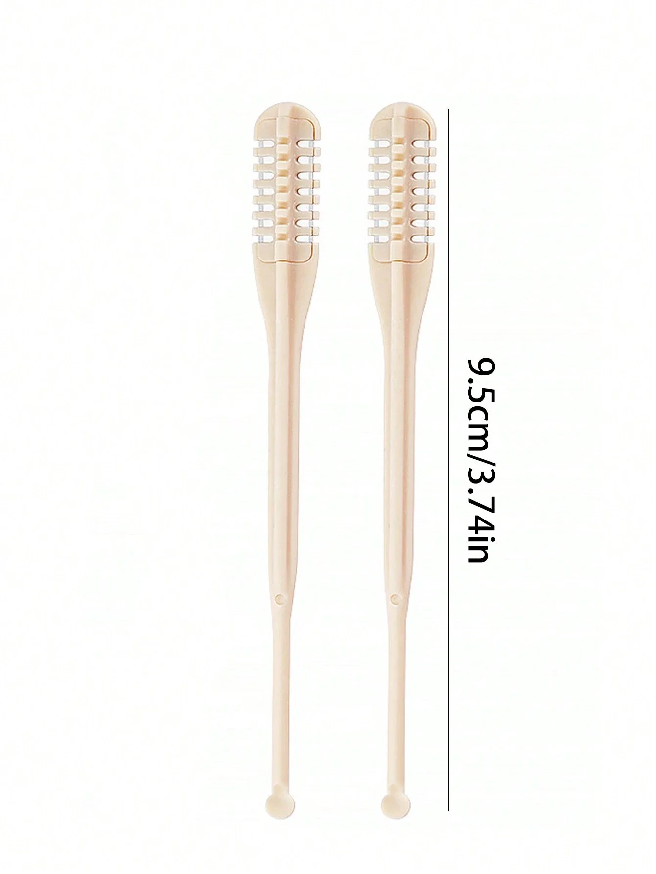 2-częściowy zestaw nożyczek do strzyżenia włosów w nosie - nożyczki do golenia