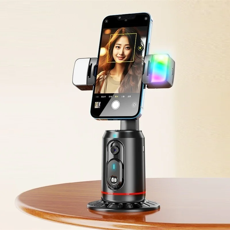 Smart Auto Face Tracking Gimbals Intelligent 360° Follow Selfie Stick for Phone GoPro Action Camera Video Record Live Streaming