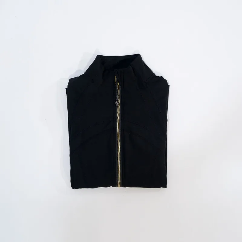 جديد الذهب سستة التخسيس سترة اليوغا الوقوف طوق سترة سليم صالح التجفيف السريع الرياضة رقيقة تصميم الشفق ارتفع الذهب الصيف