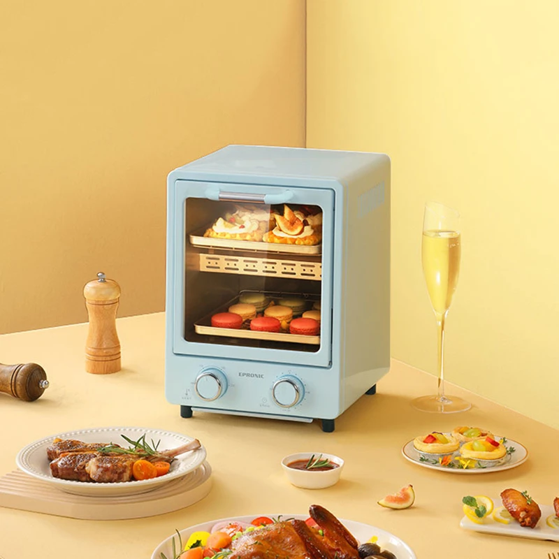 Household mini electric oven multi function baking automatic net red cake oven double layer baking