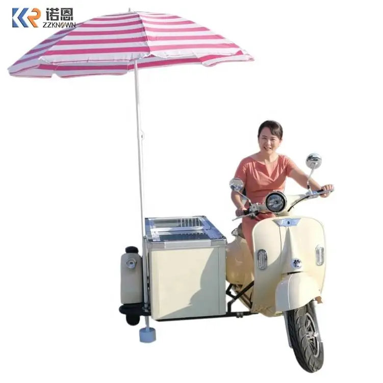 Factory Direct Sale Shop Market Scenic Area Park Party Vending Use Outdoor Mobile Ice Cream Truck Cart Kiosk Vans