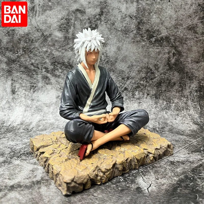 Jiraiya Naruto Figure 17cm ​Anime Peripheral Mode Jiraiya Figure Meditate Gk Statue Collection Statue Model Kids Gifts Toys Doll