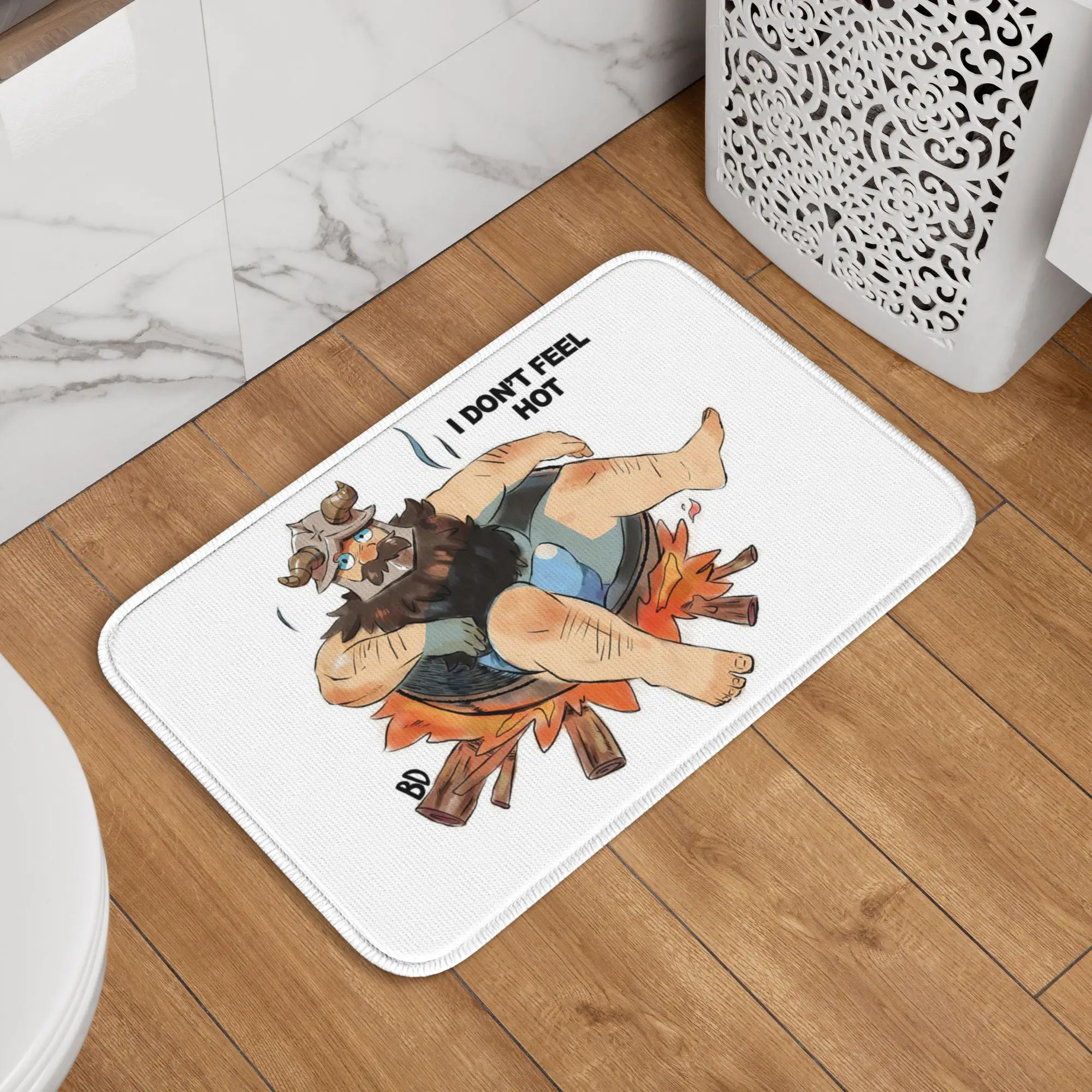 Senshi  Delicious In Dungeon Meshi Doormat Cushion Carpet Rug Kitchen Entrance Home Floor Mat for Bedroom Footpad Mats