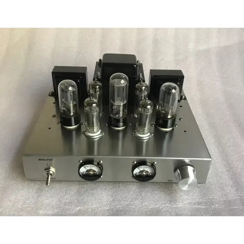 NEUER fertiger HiFi 5u4c 6H8C Push 6P1 Vakuumröhrenverstärker Klasse A Single-Ended Stereo-Leistungsverstärker 6,8Wx2