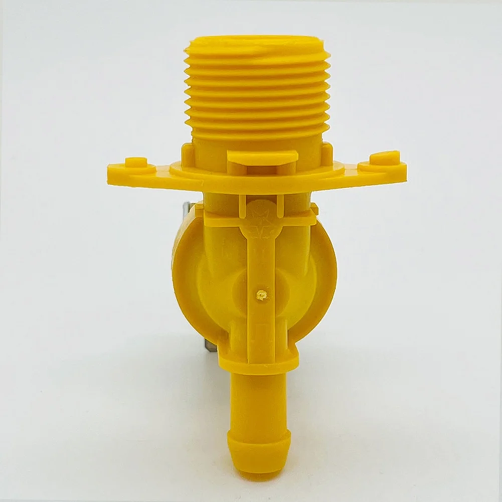 Electromagnetic Water Inlet Valve 220V for Laundry Machine Compatible with Multiple Washing Machine Models Size 12x12x6cm