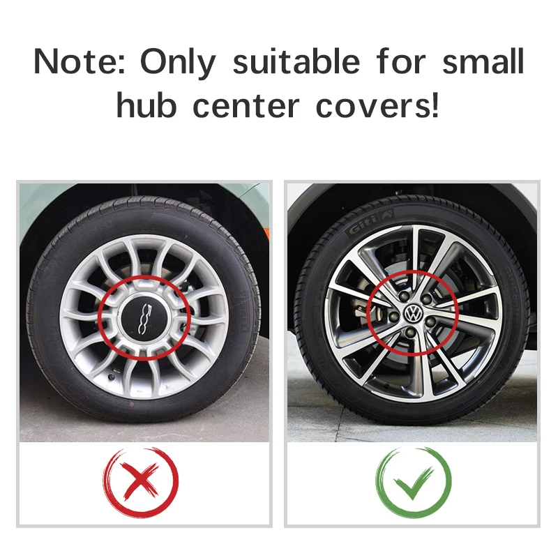 4pcs Car Wheel Center Cover Stickers Hub Cap Auto Decoration Accessories For Volkswagen R Golf 4 Motion GTI Polo Touran Octavia