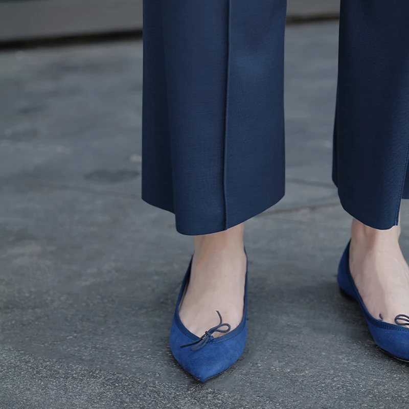 

Beach Sle Slim Fit Casual Pants mid Waist Elastic Waist Thin Design Summer Faion Women's Wide Leg Pants Comfortable Fit