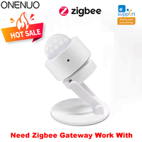 Zigbee PIR Motion Sensor Smart Human Body Movement Wireless Infrared Detector Home Security Protection For Alexa Google Ewelink
