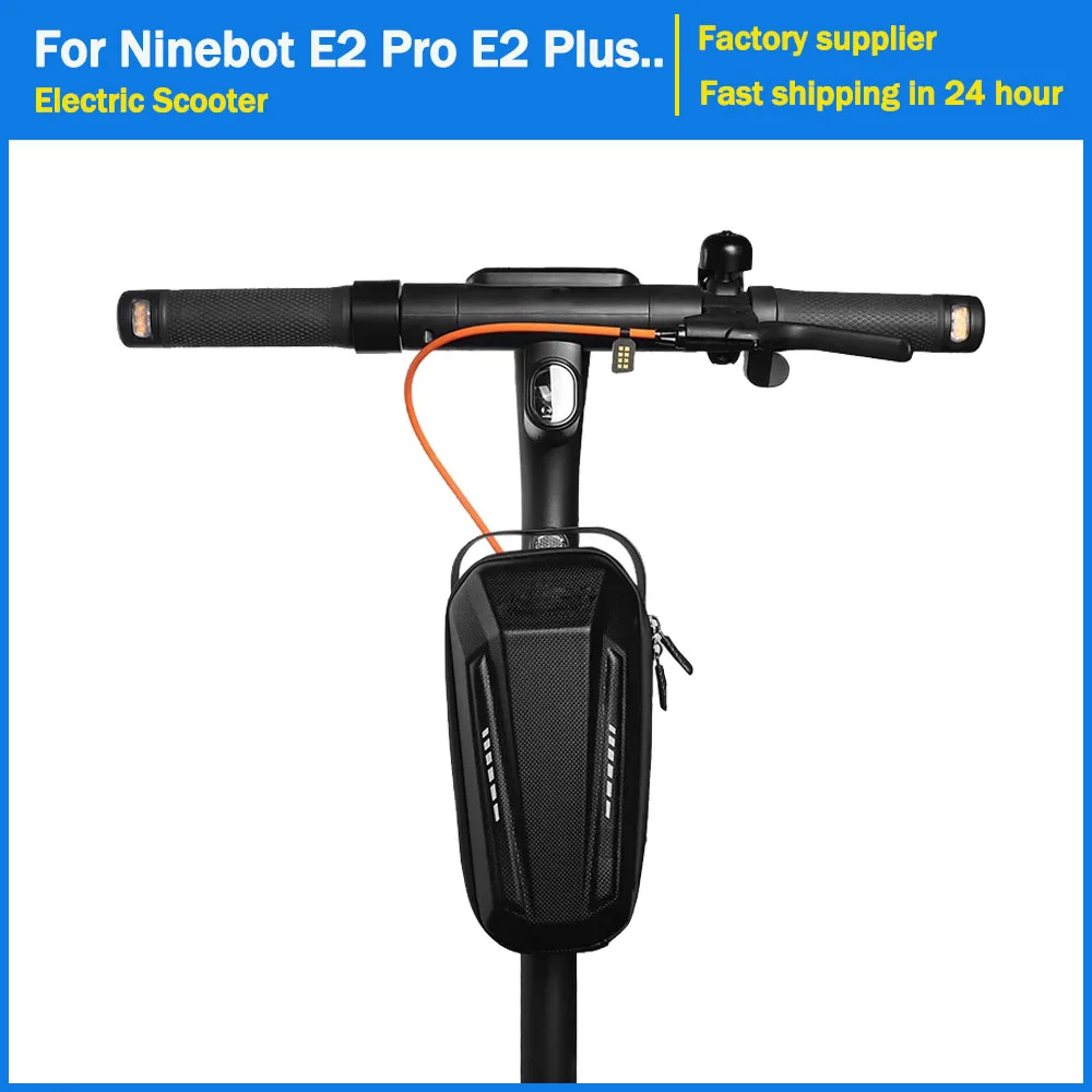 2/3L Elektroroller Vordertasche für Ninebot MAX G30 G2 F2 ZT3 für Xiaomi Kickscooter Universelle Lenkertasche Hartschalentasche