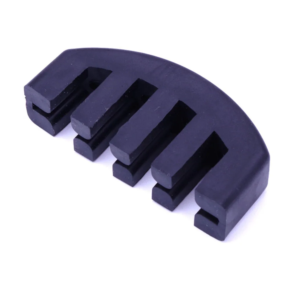 Professional Violin Mute Rubber Violin Mute Practice Silencer For 4/4 3/4 1/2 Violin For Open Flute Beginners