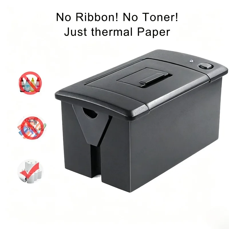 USB RS232 TTL Thermal Embedded POS Receipt Printer 58mm ATM Thermal Ticket Micro Panel Arduino Linux Engineer Encoding