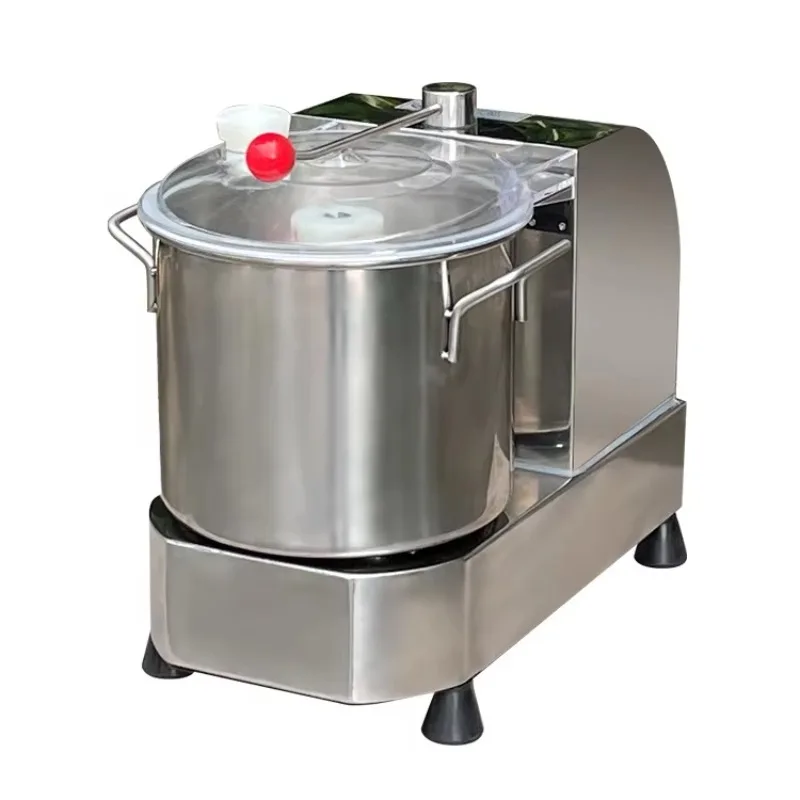 Commercial Electric Vegetable Fruit Pulper Beater Chopper Cutter for Puree Shredding Meat - Kitchen Processing Machine
