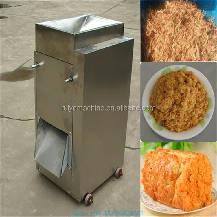 Drawing Machine Chicken Floss Making MachineIndustrial Meat Floss Machine Wire