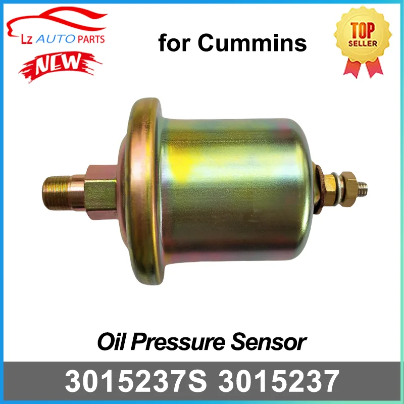 

1 Pin Single Connector 1/8NPT 10mm Oil Pressure Sensor 3015237S 3015237 for Cummins Generator Diesel Engine