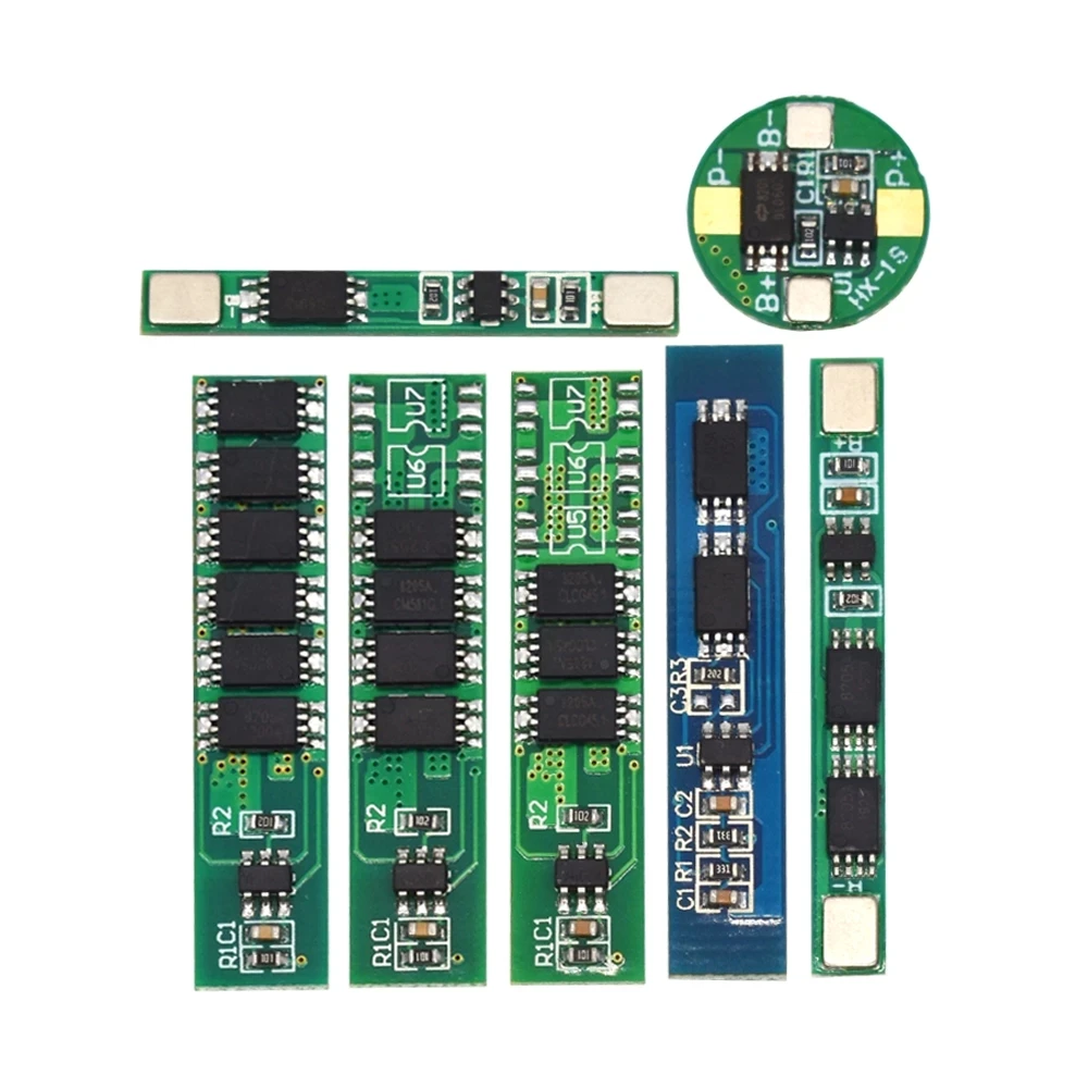 리튬 이온 BMS PCM 배터리 보호 보드, 18650 리튬 이온 리튬 배터리용, 1S 5A, 3.7V, 1S 10A, 3.7V, 1S 15A, pcm, 2S 3A, 4A, 5A, 8A, 10A