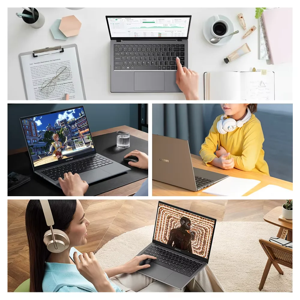 SUXI MantaBook Pro أفضل كمبيوتر محمول للمكتب بجيت |   عرض IPS مقاس 15.6 بوصة |   ذاكرة الوصول العشوائي 16 جيجابايت + 256 جيجابايت SSD |   إنتل N5095 |   مستشعر بصمات الأصابع