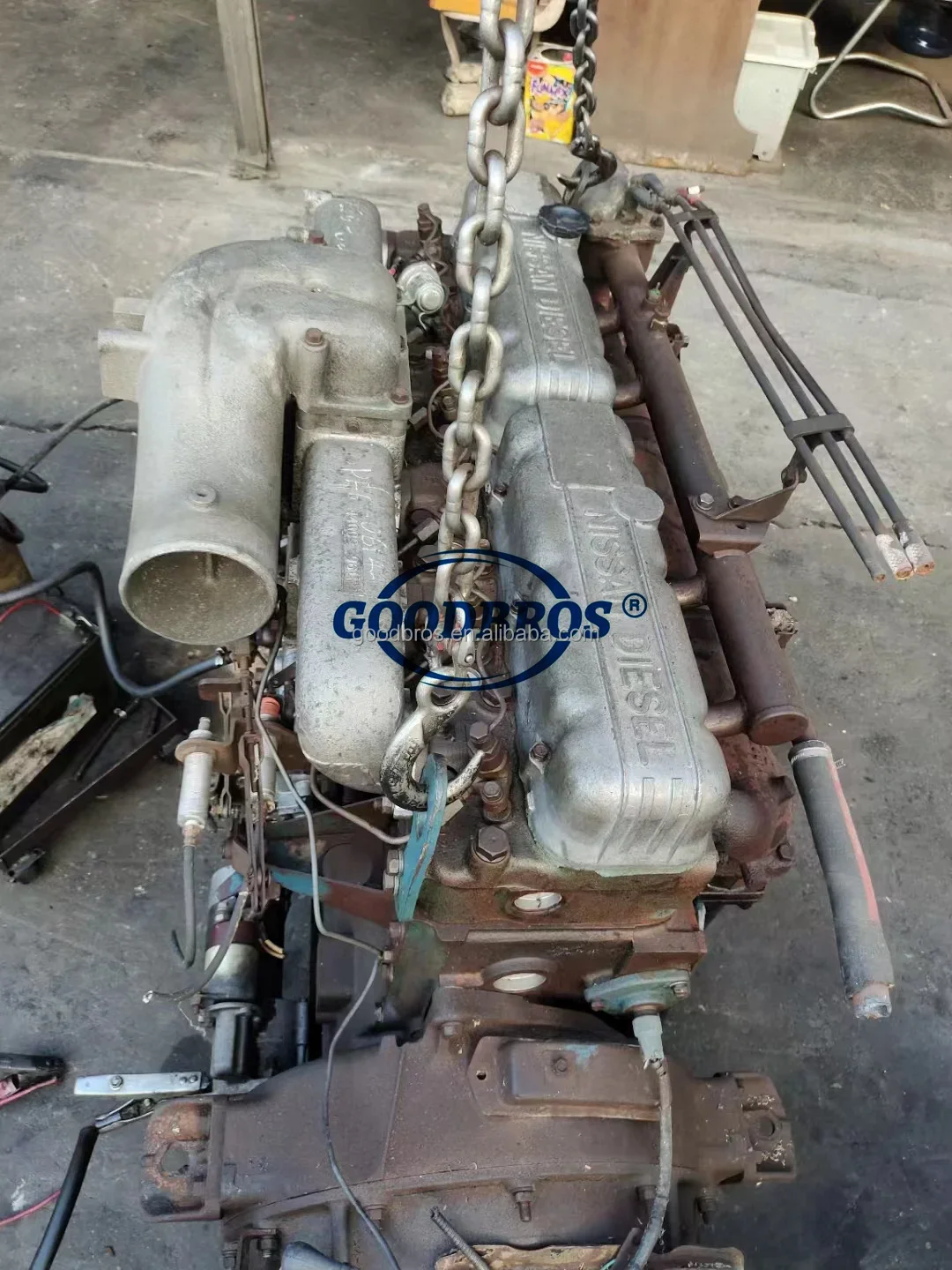 Used PE6 PE6T Crane Engine For Nissan UD Truck