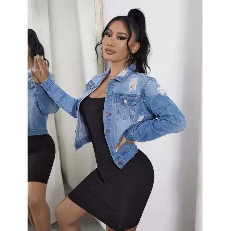 

Джинсы с пуговицами и дизайном с отверстиями Jaet Youth Faion Fce Lined ort Sve V Ne Верхняя одежда для мужчин