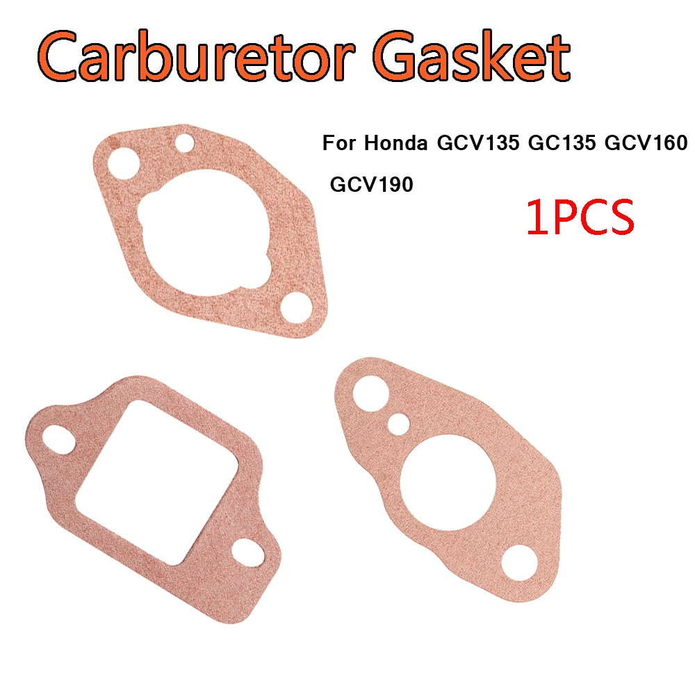 

Carburetor Intake Gasket For Honda GCV135 GC135 GCV160 GCV190 Engine HRS216 HRT216 HRB216 HRR216 HRZ216 Lawn Mower 16212-Zl8-000