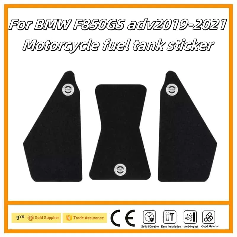 

Motorcycle Sticker Tank Non Slip Tank Traction Side Pad Protective Decal For BMW F850GS adv 2019-2021 2020
