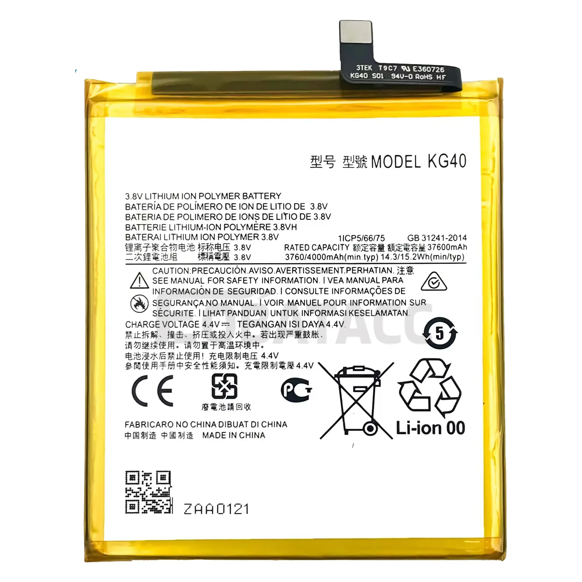 100% New Original Battery KG40 For  Motolora MOTO G8/G8 Play/G FAST/ONE MACRO/XT2015/XT2045 Battery + Free Tools