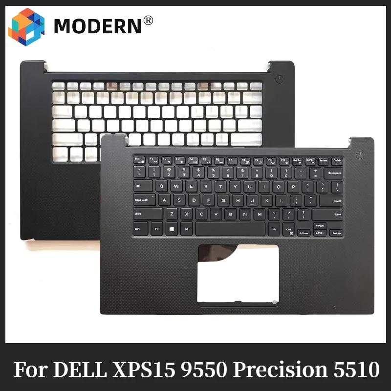 New For Dell XPS 15 9550 Precision 5510 Laptop Upper Case Palmrest Cover 0KYN7Y KYN7Y 0JK1FY JK1FY